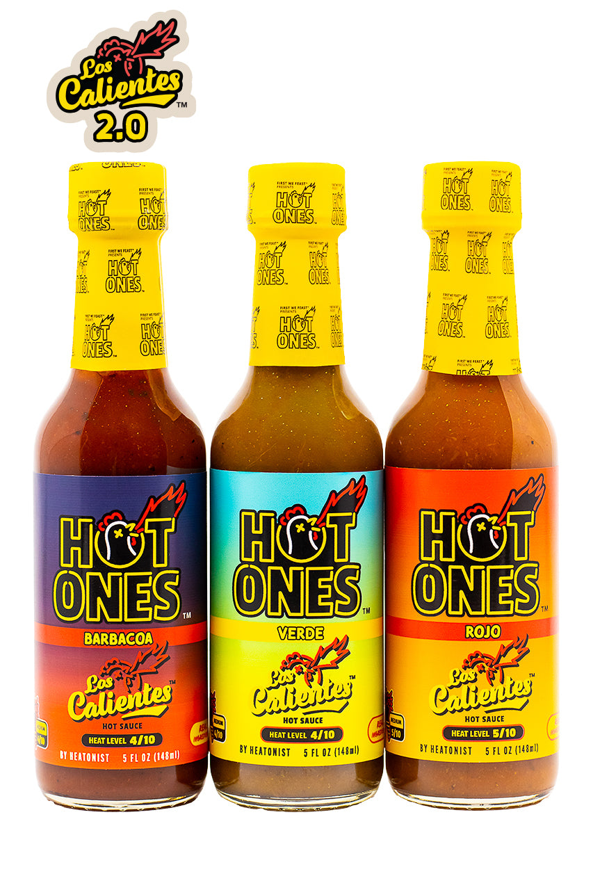 Los Calientes Trio Pack | Hot Ones Hot Sauce