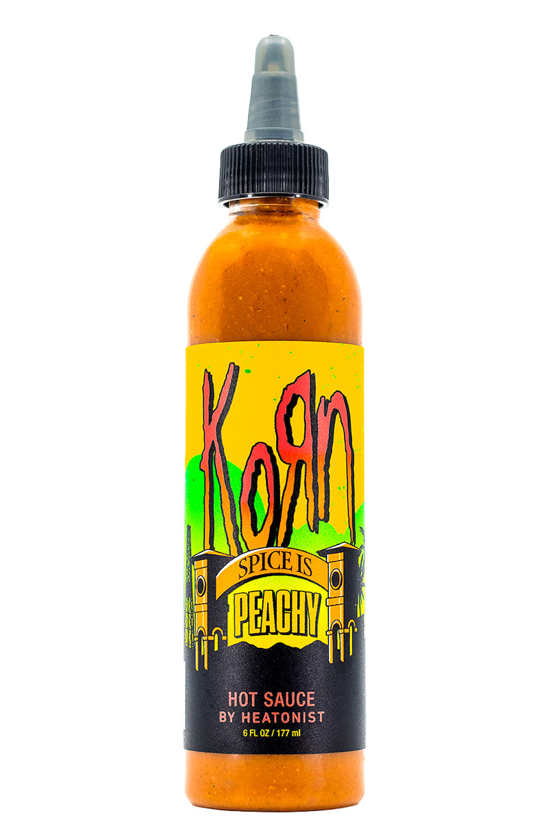 Spice is Peachy Hot Sauce | Korn
