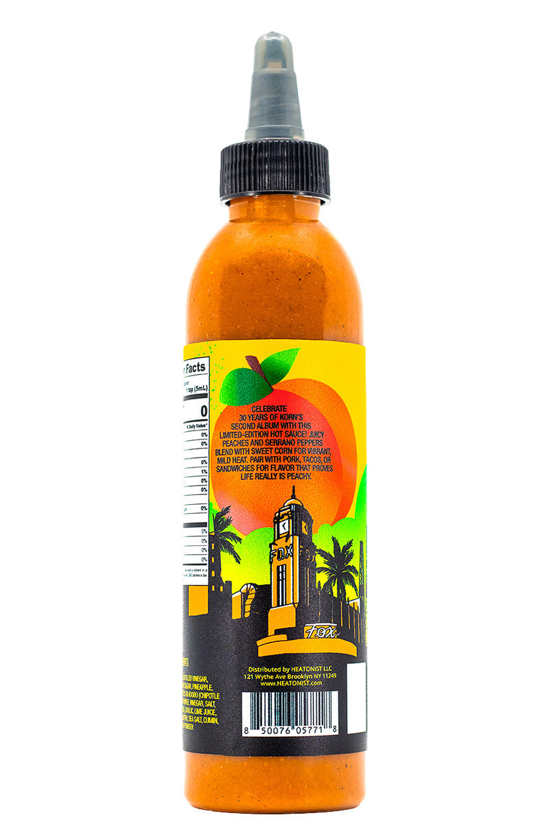 Spice is Peachy Hot Sauce | Korn