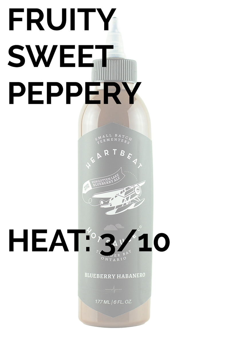 Blueberry Habanero Hot Sauce | Heartbeat Hot Sauce